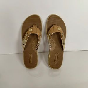 Sperry Top-Sider Seafish Thong Slip On Sandal Sz 8